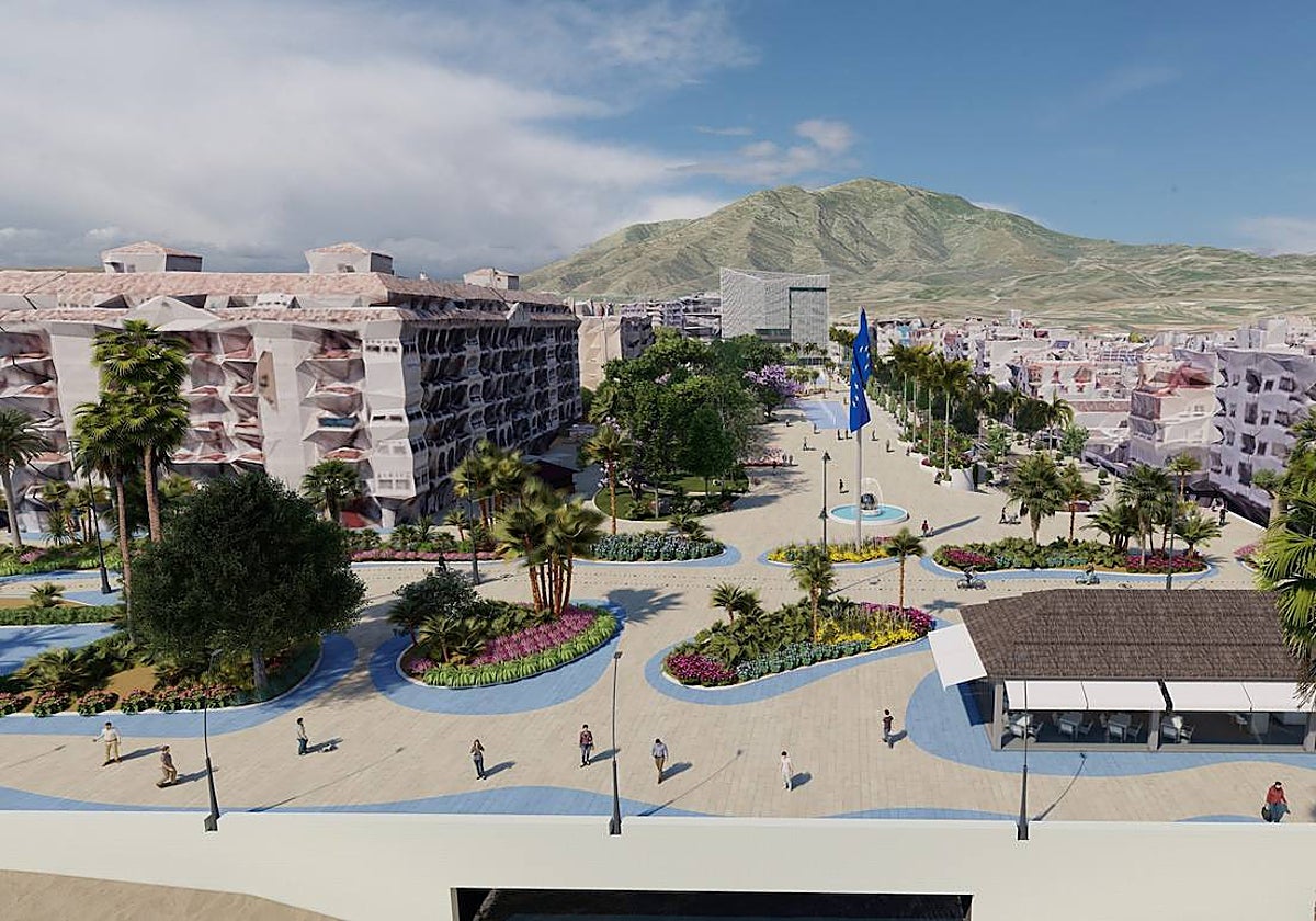 Estepona construirá un nuevo bulevar en la céntrica avenida de San